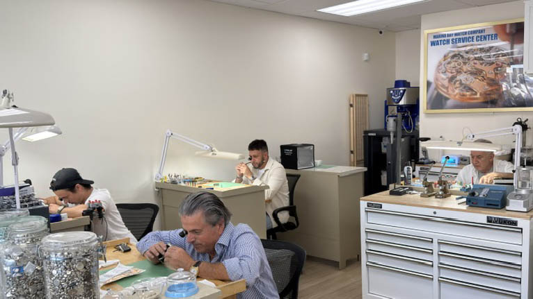 California watch service center with professional watchmakers
